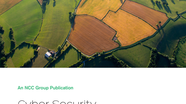 NCC Group Cyber security in UK agriculture whitepaper