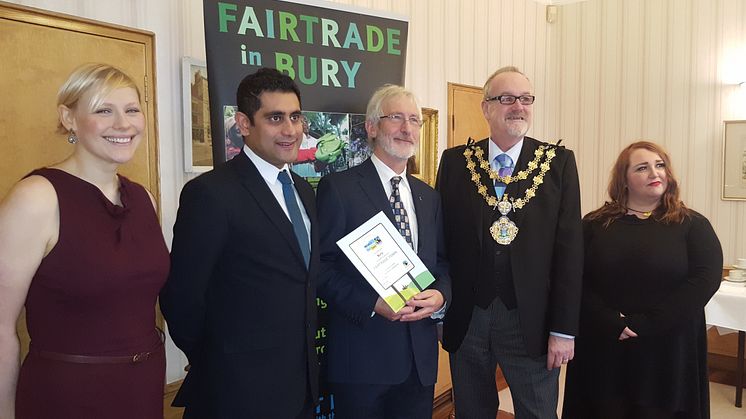 Bury renews its Fairtrade status