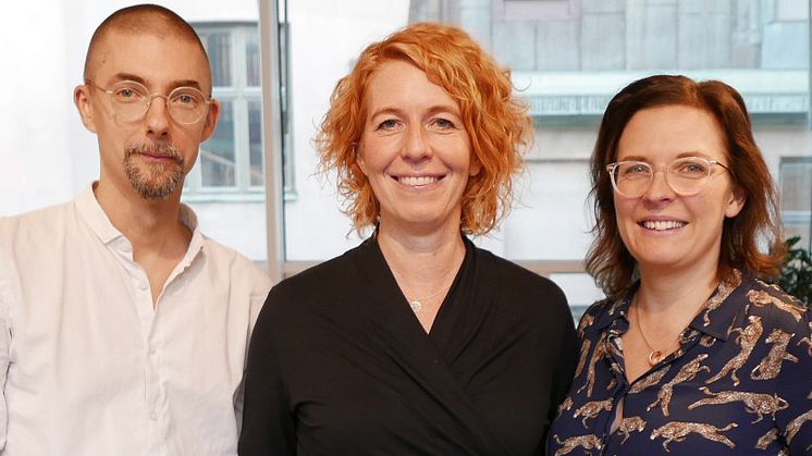 Johan Lindahl, Sara Arborén, Cecilia Gomez