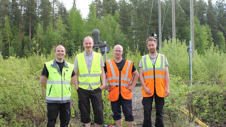 Tågtrafik med smörja i spåren