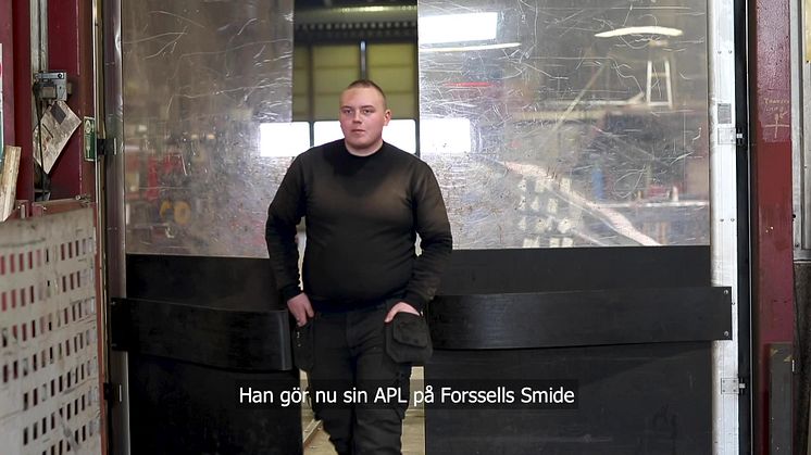 Edwin trivs som svetsare: “Jag vill jobba med grovarbete”