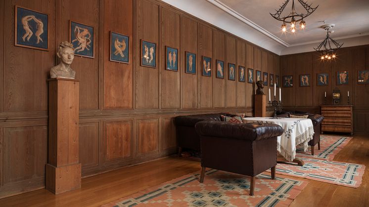 Vigeland's apartment Living room The Vigeland Museum 