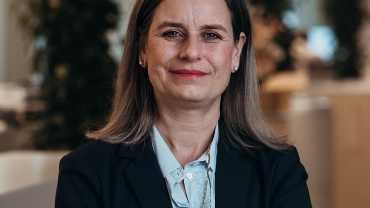Sofia Ljundahl, vd för OBOS ena dotterbolag OBOS Nya Hem. 