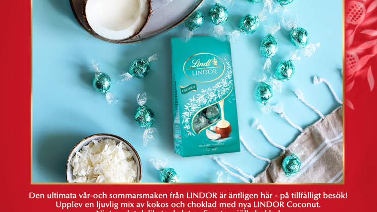 NYHET LINDOR COCONUT I PÅSE