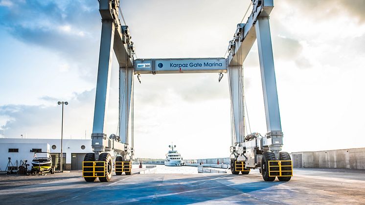 Hi-res image - Karpaz Gate Marina - The Technical Centre and Dry Dock at Karpaz Gate Marina in North Cyprus