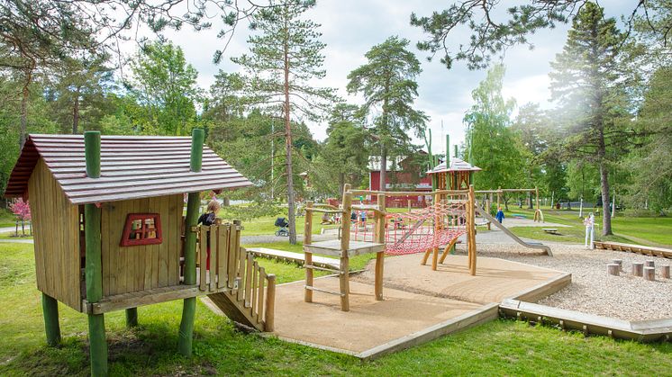Umeå Energicentrum lekpark foto Peter Timsäter