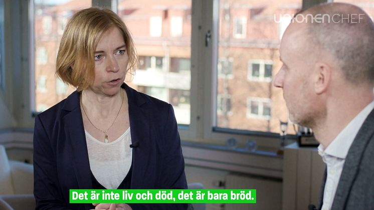 Karin Bodin: Det är inte liv och död, det är bara bröd