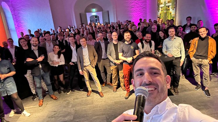 HealthTextiles presenterade innovativt patenterat tyg på UPPSTART 2024