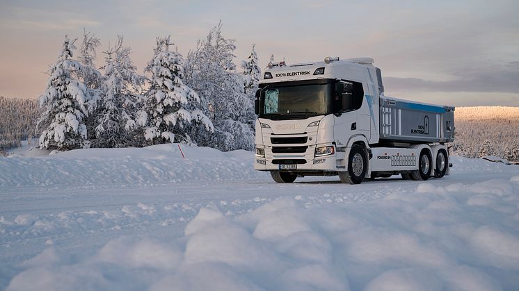 Elektrisk på Scania Winter '23