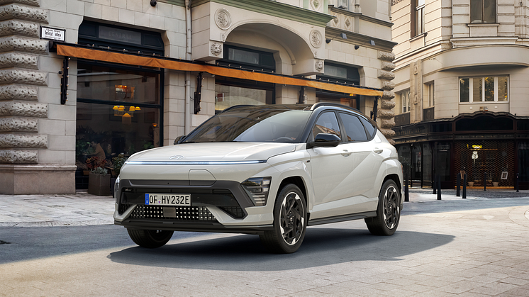 Helt nye Hyundai KONA Electric med N Line-utstyrspakke. Foto: Hyundai