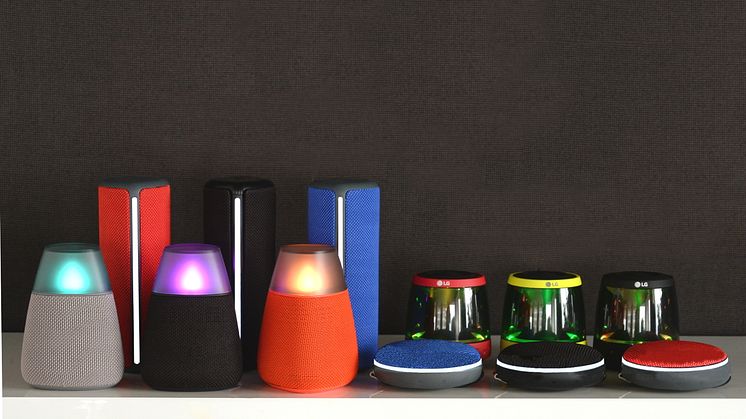 LG sine nye Bluetooth-høyttalere er utviklet for musikkelskere som har en aktiv livsstil