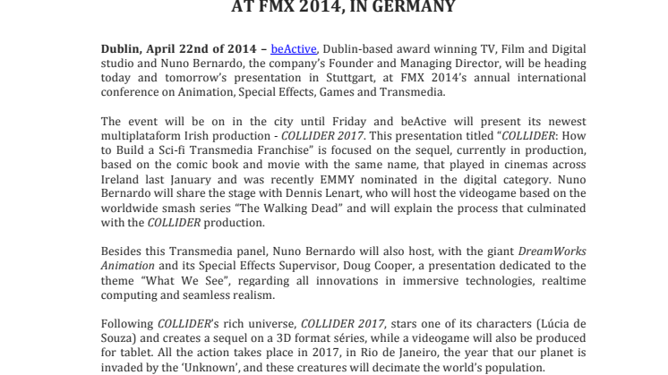 DreamWorks and "The Walking Dead" share the stage with beActive