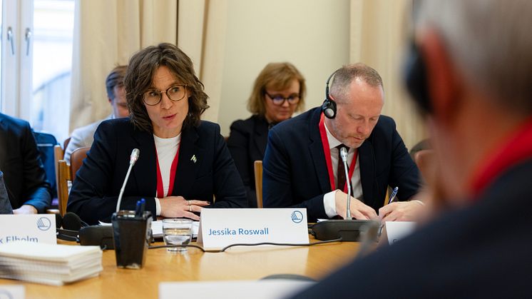 Att främja mobilitet och undanröja gränshinder prioriteras under det svenska ordförandeskapet i Nordiska ministerrådet 2024, säger Jessika Roswall, EU-minister med ansvar för nordiska frågor. Foto: Stine Østby/Norden.org