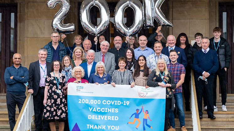 200,000 COVID-19 Vaccines Delivered, Thank you