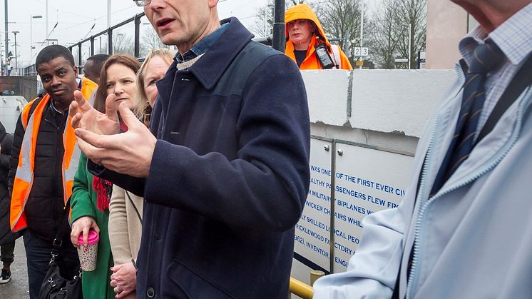 Cricklewood mural unveiling