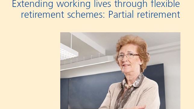 Partial retirement schemes can help secure pensions