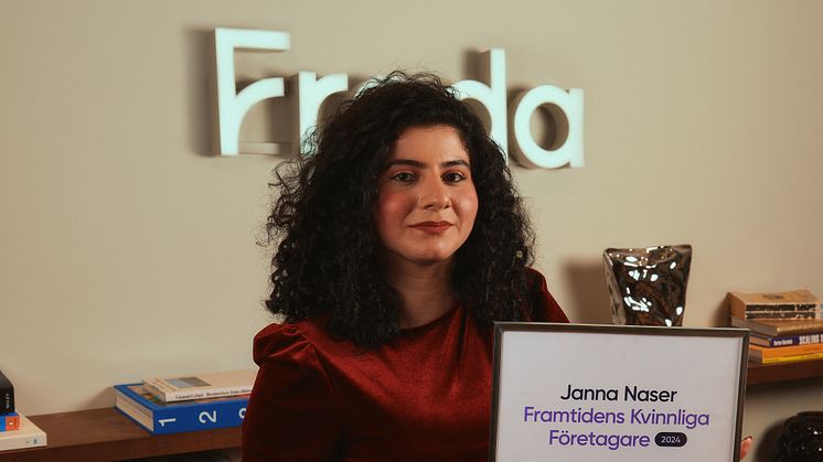 Alga Insulation grundaren Janna Naser är Framtidens kvinnliga företagare