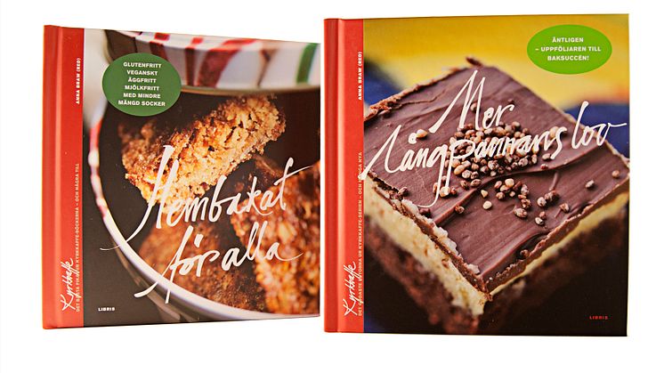 Mer långpannans lov och Hembakat för alla -- två nya böcker i Lilla Kyrkkaffe-serien!
