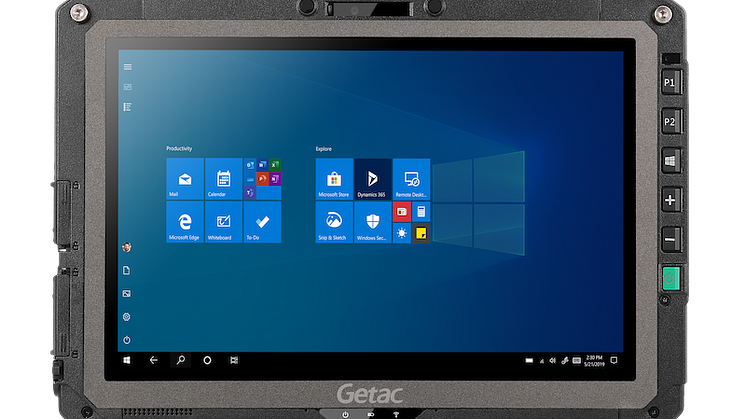 Stets zuverlässig im harten Einsatz: das neue Getac UX10 sorgt für schnelle, sichere Prozesse  Bild: Getac