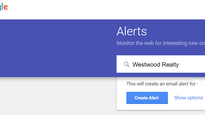 Google Alert