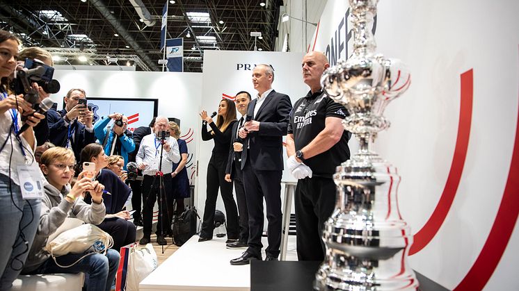 Hi-res image - Yanmar - Yanmar Presents X47 Express Cruiser with America’s Cup at boot Düsseldorf