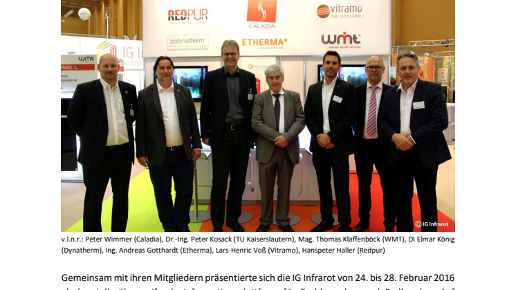 IG Infrarot begeistert bei der Energiesparmesse mit einzigartigem Kooperationsmodell