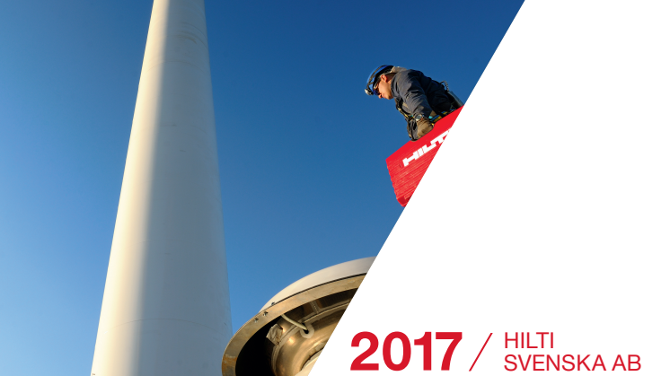 Hilti Hållbarhetsrapport 2017
