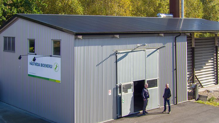 Fjärrvärmeanläggning i Hästveda