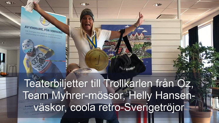 Leta upp oss i vimlet på mässan, det är först till kvarn på våra exklusiva giveaways!