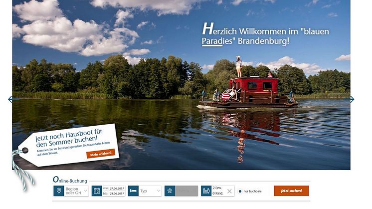 Alles aus einer Hand auf www.reiseland-brandenburg.de
