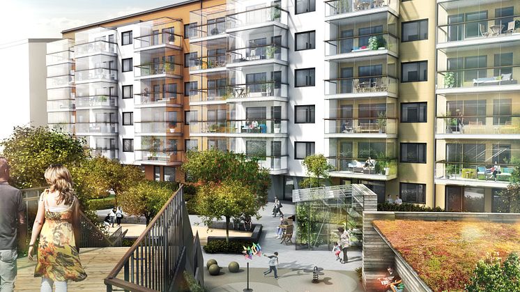 Säljstart för Riksbyggens seniorbostäder i Mölndals Innerstad
