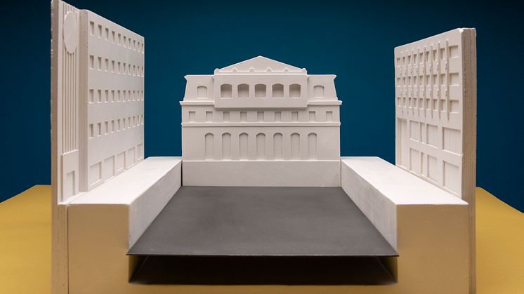 Modell från Fabel Arkitektur. Foto: Carl Ander