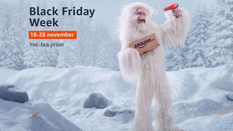 Amazons Black Friday Week inleds idag med tusentals erbjudanden på populära produkter