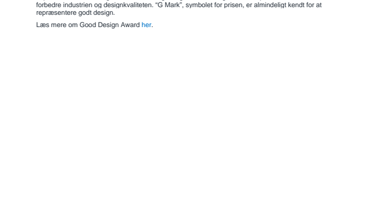 Brother vinder Good Design Award