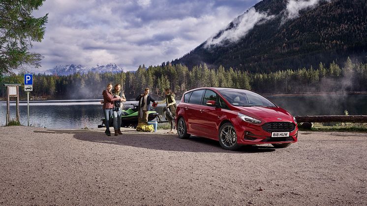 Ford S-MAX on ihanteellinen ratkaisu aktiiviseen elämään