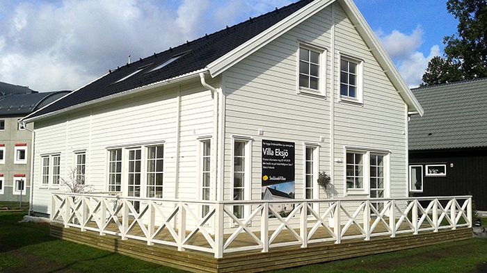Tre nya hus invigs under visningshelgen
