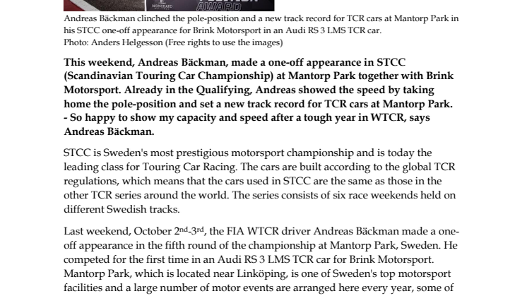 211004 ENG Pressrelease, STCC Mantorp.pdf