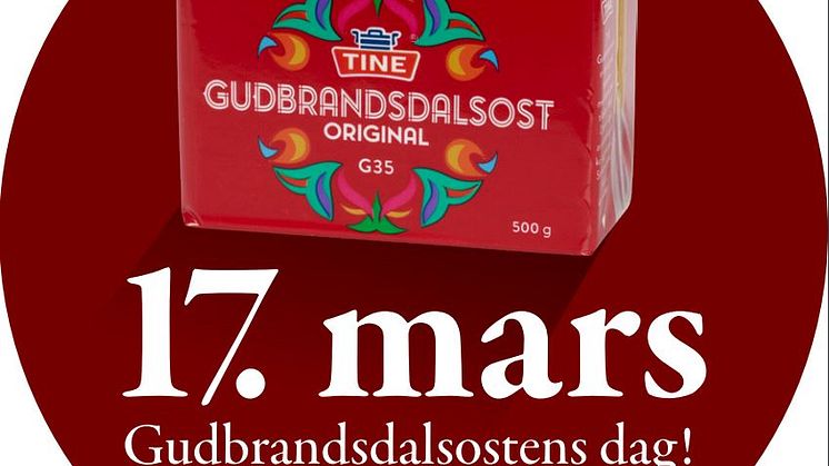 Gratulerer med Gudbrandsdalsostens Dag – 17. mars!