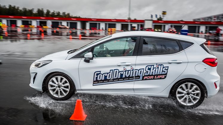 Ford Driving Skills for Life Rudskogen 2019 DSFL gratis kjørekurs