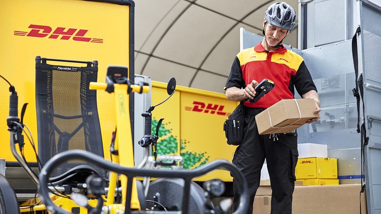 DHL Cykelkurer