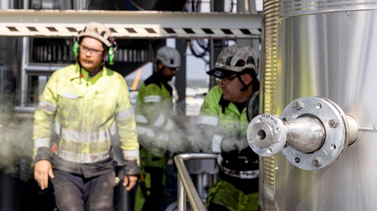 Koldioxidinfångning SunPine
