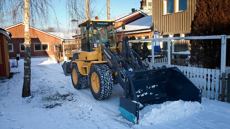 Volvo L35G - i fastighetsskötsel
