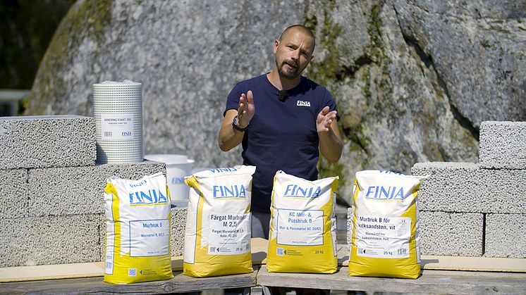 Produktguiden innehåller en mix av murbruk som presenteras och jämförs av Björn Christiernsson.
