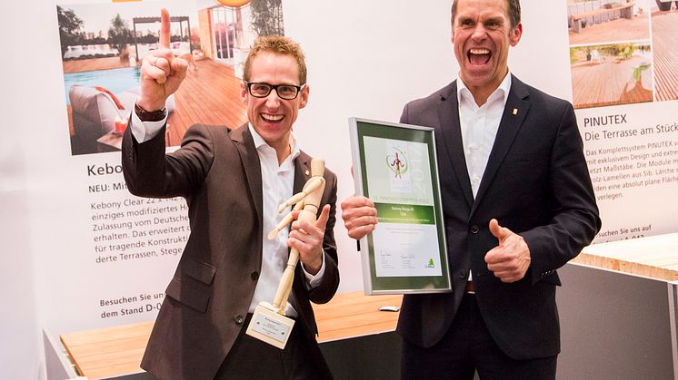 Innovatives Produkt: Woody Award für Kebony 