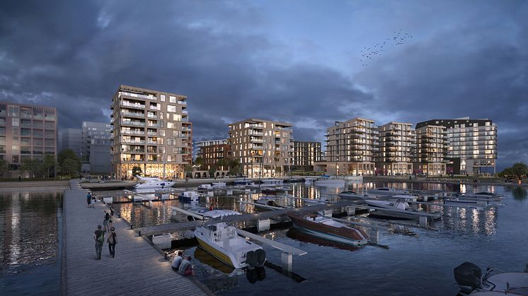 Verket Brygge 2. Foto: Höegh Eiendom