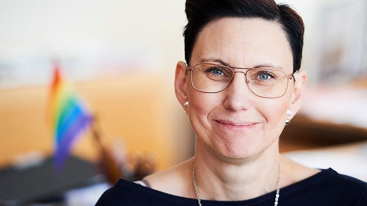 Helena Stenberg, kommunalråd, Piteå kommun. Foto: Maria Fäldt