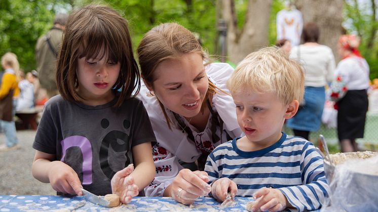 Ukrainsk matfest på Geitmyra