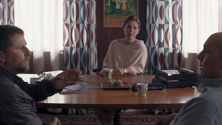 Helen Sjöholm, Shanti Roney och Henrik Lilliér i BECKER - KUNGEN AV TINGSRYD