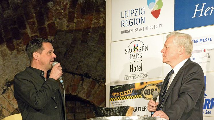 Christian Conrad (PIER 1 GmbH und Co. KG.) berichtet über das Leipziger Neuseenland