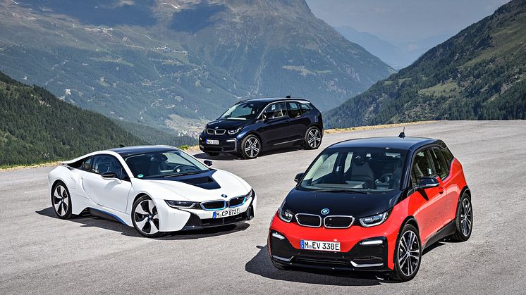 BMWi: BMW i3, BMW i3s, BMW i8
